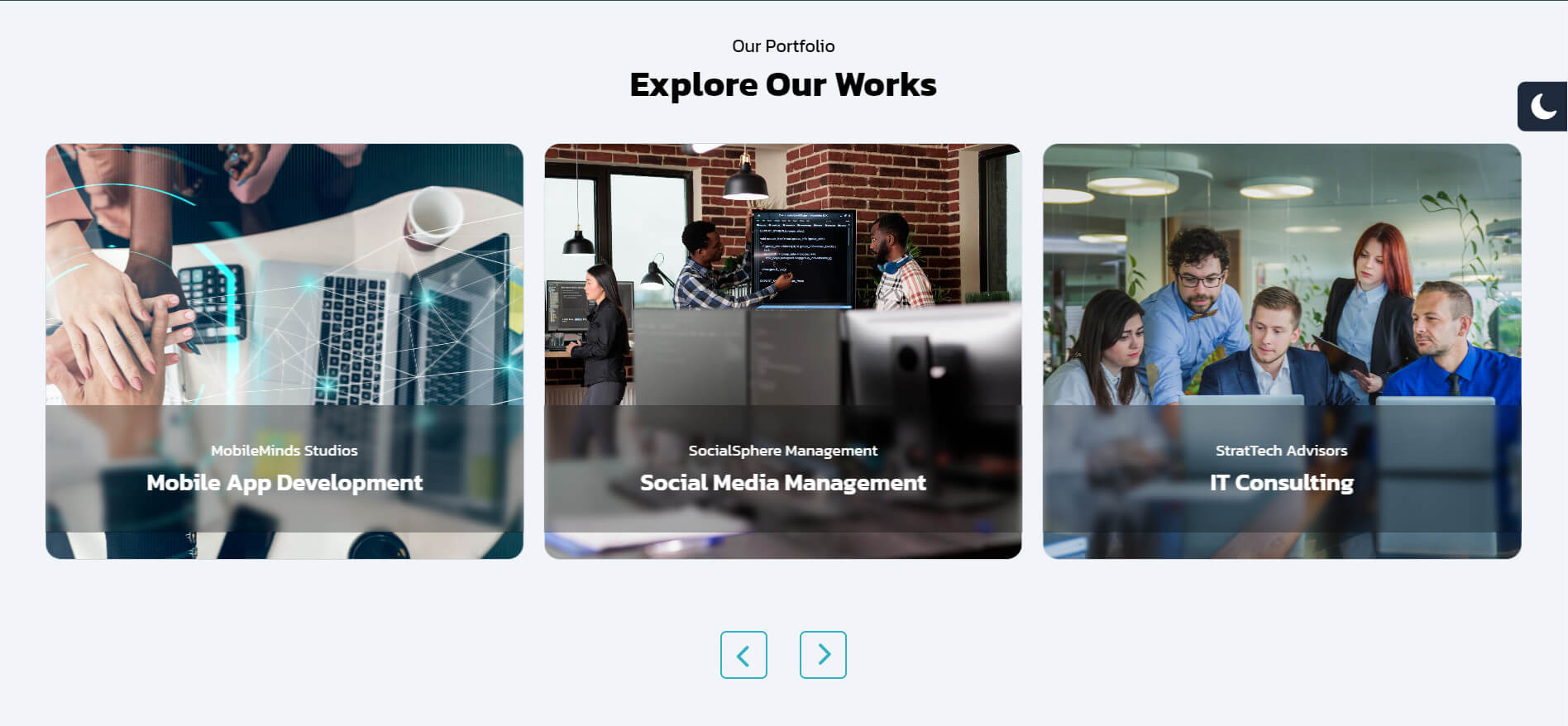 Portfolio Slider One
